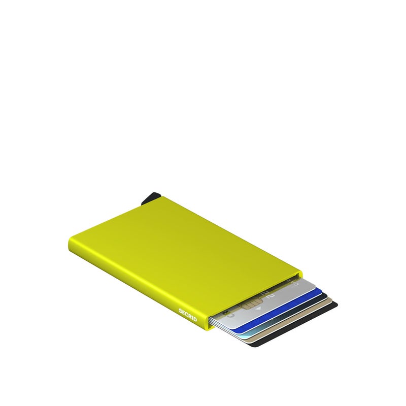 Secrid Unisex Cardprotector Travel Accessory Envelope Card Holder - Lime, lime, B 6.3 x H 10.2 x D 0.8 cm - Image 2